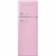 Frigorífico 2 puertas SMEG FAB30RPK5. Cíclico. Rosa. Clase D